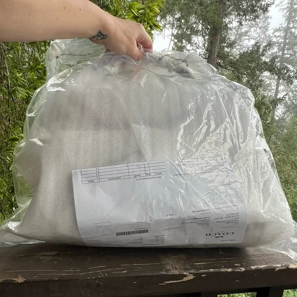 COACH Laurel Shoulder Bag Purple Pebble Leather Purse w Silver Hardware NEW! - Picture 5 of 12